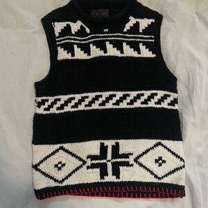 Ralph Lauren Vintage Patterned Sweater Tank
